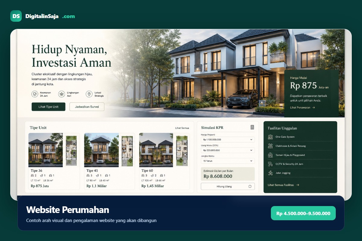 Website Perumahan