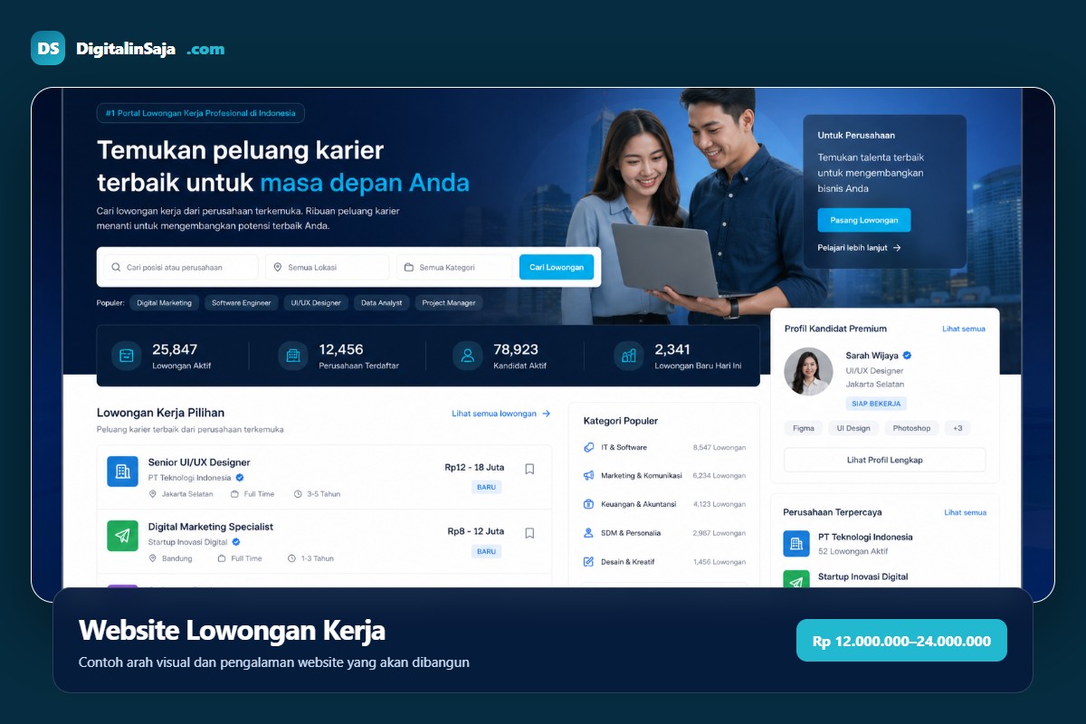 Website Lowongan Kerja