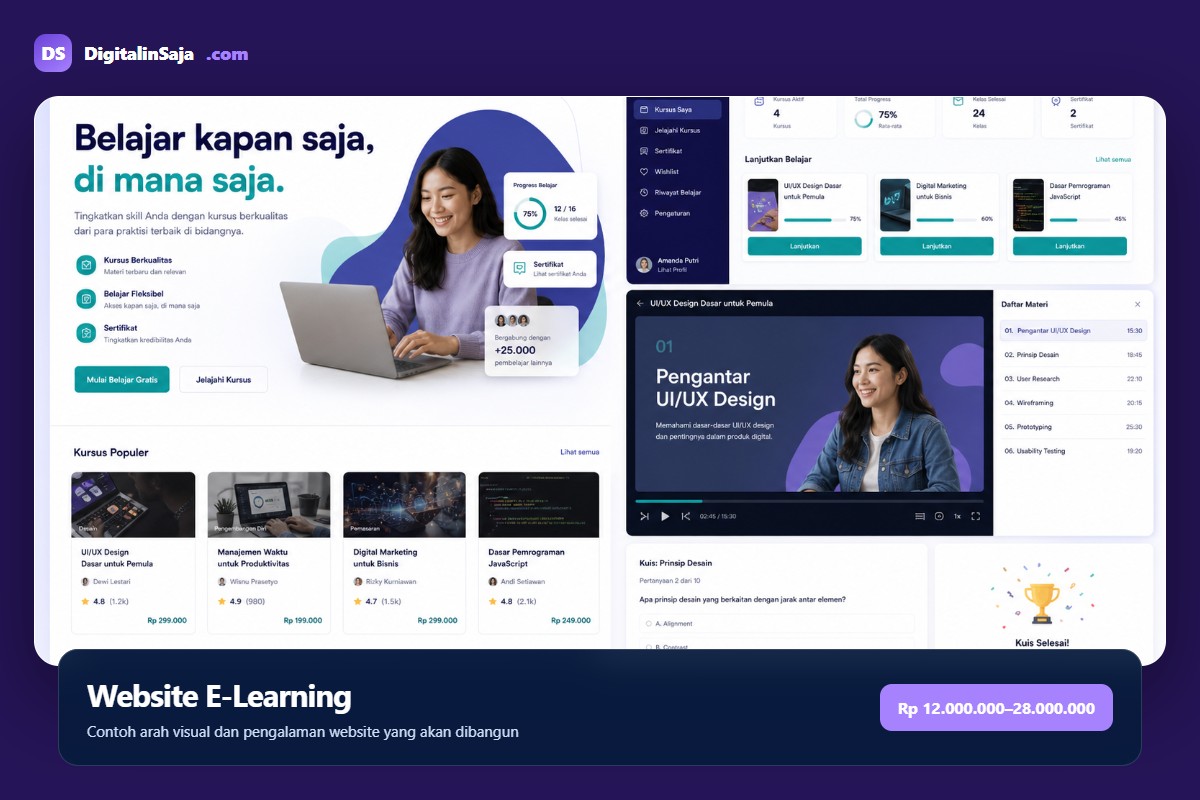 Website E-Learning