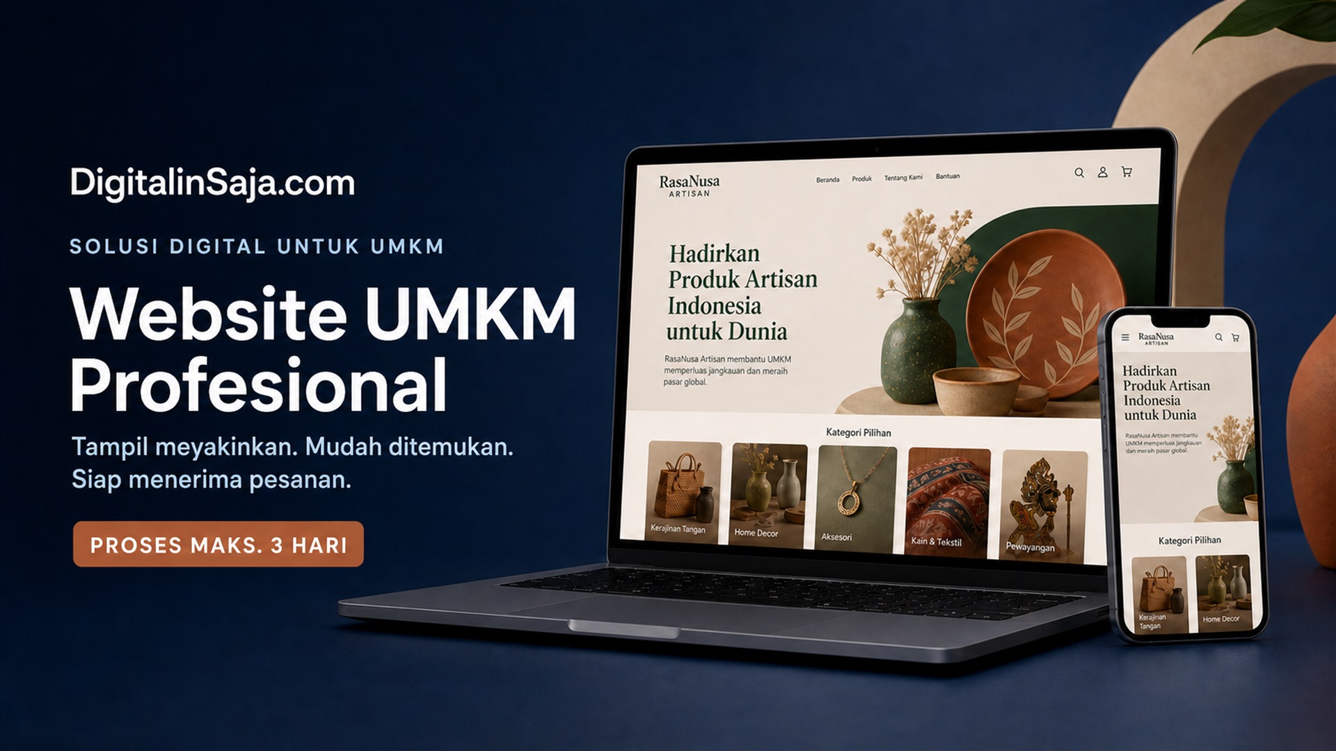 Website UMKM Profesional