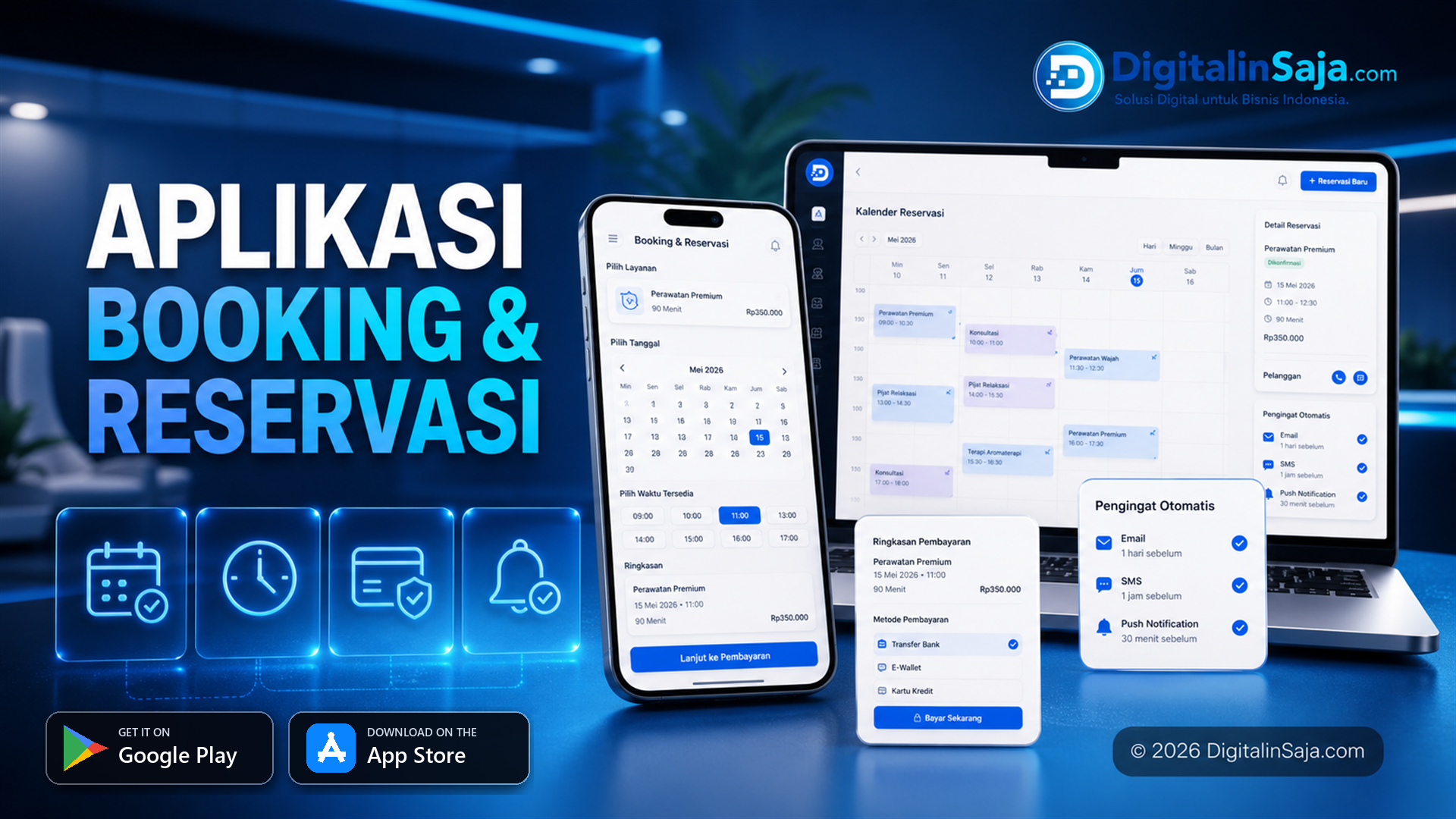 Aplikasi Booking & Reservasi
