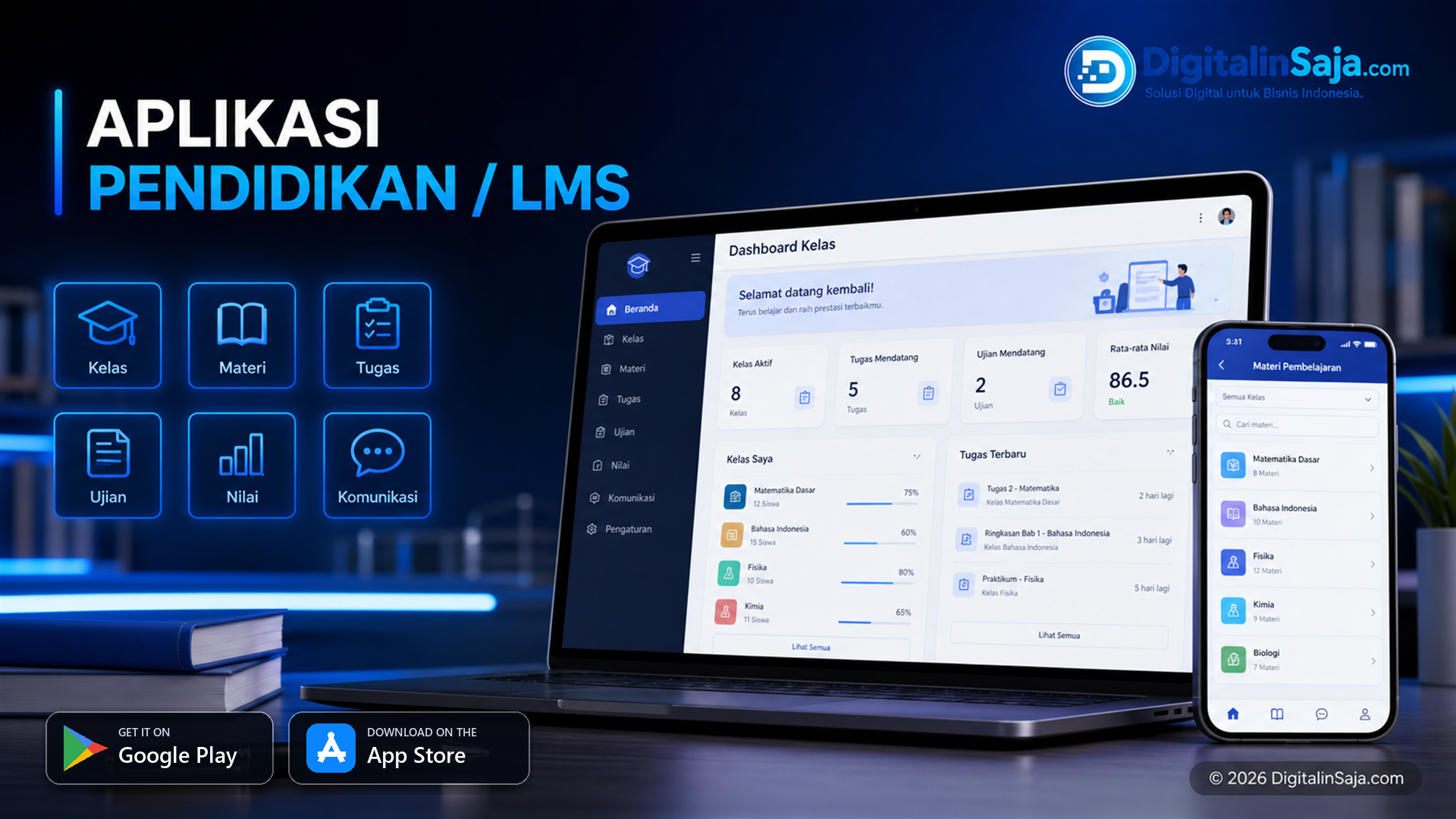 Aplikasi Pendidikan / LMS