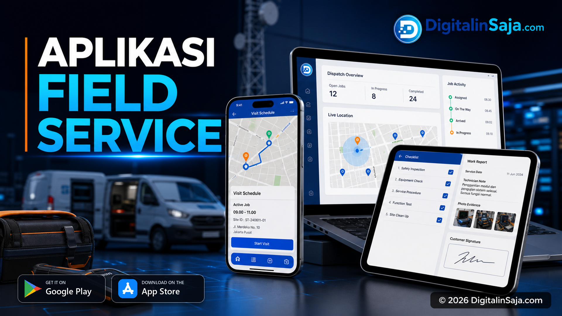 Aplikasi Field Service
