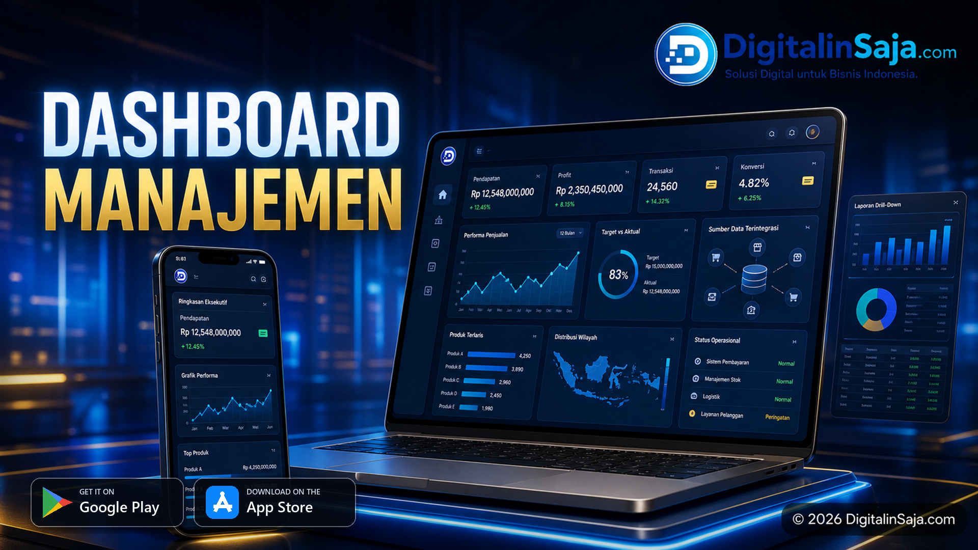 Dashboard Manajemen