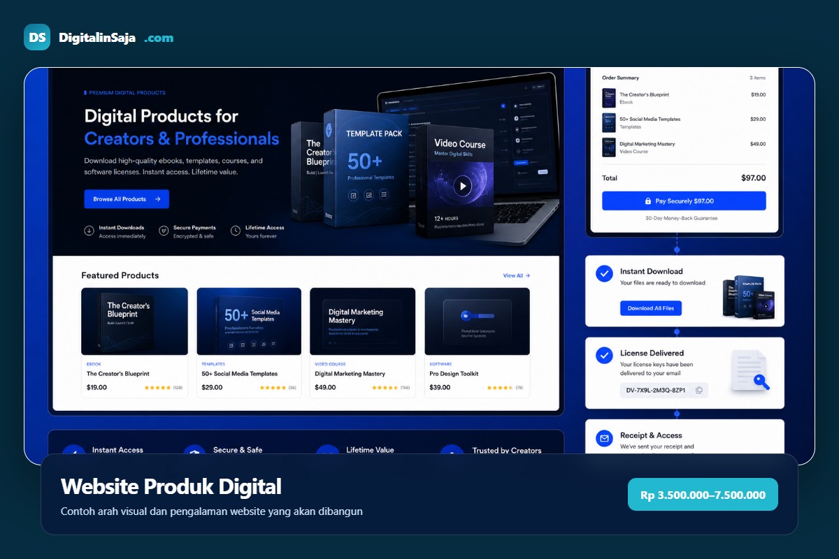 Website Produk Digital