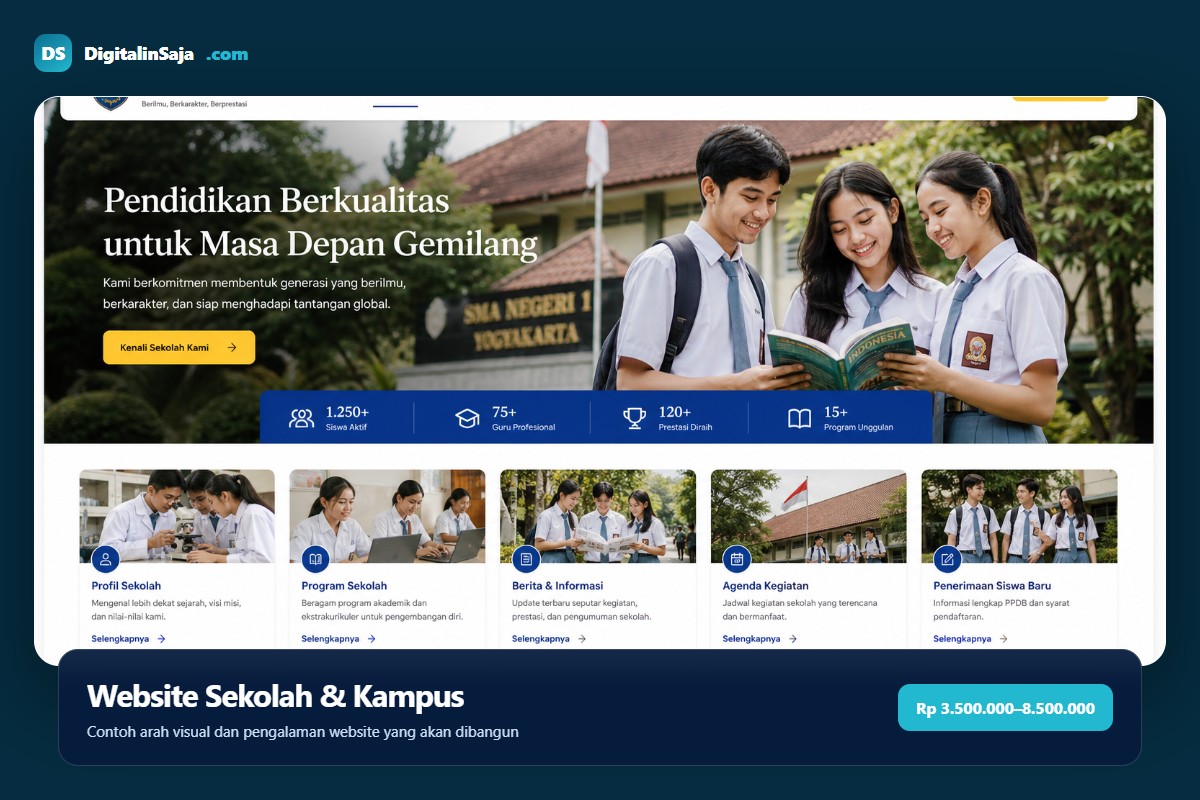 Website Sekolah & Kampus