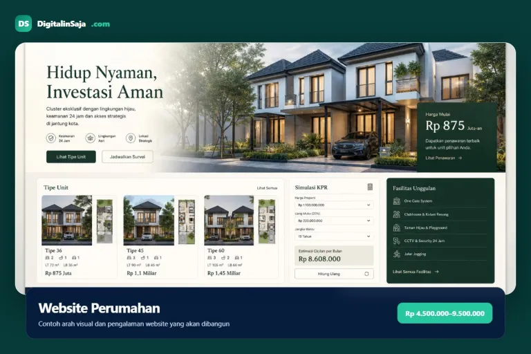 Website Perumahan