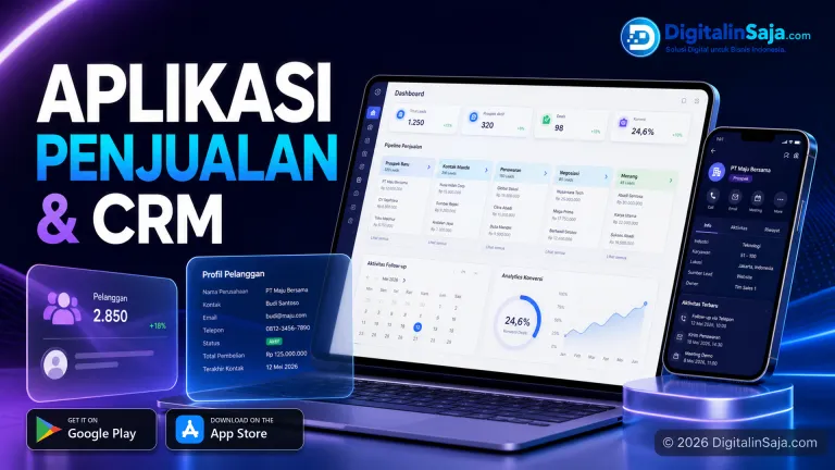 Aplikasi Penjualan & CRM